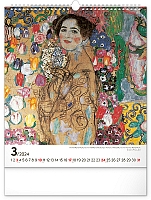 Nástenný kalendár Gustav Klimt 2024, 30 × 34 cm 3