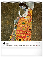 Nástenný kalendár Gustav Klimt 2024, 30 × 34 cm 4