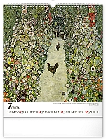 Nástenný kalendár Gustav Klimt 2024, 30 × 34 cm 7