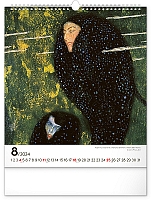 Nástenný kalendár Gustav Klimt 2024, 30 × 34 cm 8