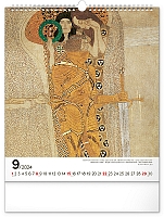Nástenný kalendár Gustav Klimt 2024, 30 × 34 cm 9