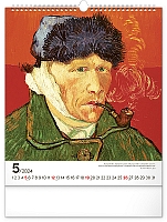 Nástenný kalendár Vincent van Gogh 2024, 30 × 34 cm 5