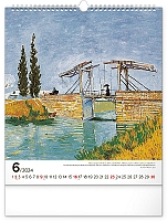 Nástenný kalendár Vincent van Gogh 2024, 30 × 34 cm 6