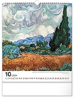 Nástenný kalendár Vincent van Gogh 2024, 30 × 34 cm 10