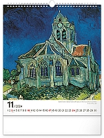 Nástenný kalendár Vincent van Gogh 2024, 30 × 34 cm 11