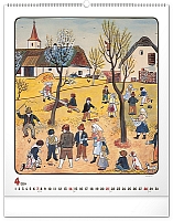 Nástenný kalendár Josef Lada 2024, 48 × 56 cm 4
