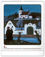 Nástenný kalendár Josef Lada 2024, 48 × 56 cm 5