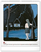 Nástenný kalendár Josef Lada 2024, 48 × 56 cm 8