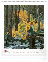 Nástenný kalendár Josef Lada 2024, 48 × 56 cm 10