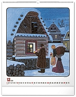 Nástenný kalendár Josef Lada 2024, 48 × 56 cm 12