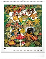 Nástenný kalendár Krtko 2024, 48 × 56 cm 11