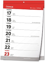 Nástenný kalendár Trhací týždenný 2024, A5 1
