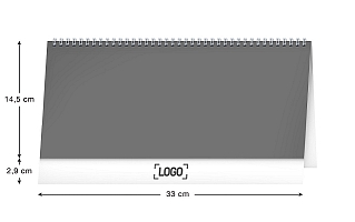 Stolový kalendár Manažérsky daňový 2024, 33 × 14,5 cm 2