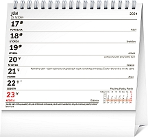 Stolový kalendár Plánovací s citátmi 2024, 16,5 × 13 cm 1