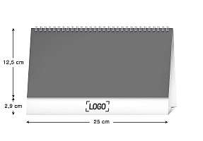 Stolový kalendár Plánovací s európskymi sviatkami 2024, 25 × 12,5 cm 2