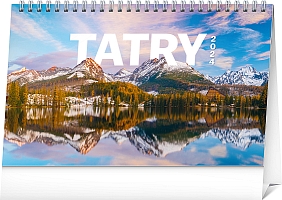 Stolový kalendár Tatry 2024, 23,1 × 14,5 cm