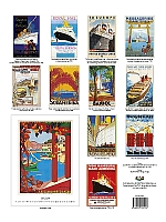 Nástenný kalendár Vintage travel 2024 2