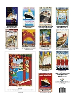 Nástenný kalendár Vintage travel 2024 2
