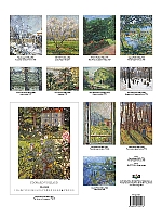 Nástenný kalendár Gardens Impressionism 2024 2