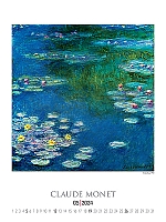 Nástenný kalendár Claude Monet 2024 1