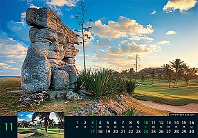 Nástenný kalendár Golf 2024 1