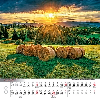 Nástenný kalendár Slovensko štvorec 2024 1