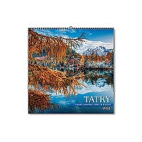 Nástenný kalendár Tatry štvorec 2024