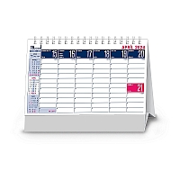 Stolový kalendár Pracovný kalendár stĺpcový 2024 1