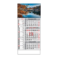 Plánovací kalendár ŠTANDARD 3M kombi 2024 3