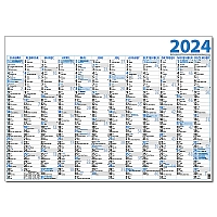 Plánovací kalendár 2024