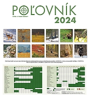 Nástenný kalendár POĽOVNÍK 2024 6