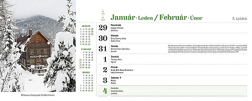 Stolový kalendár Vysoké Tatry 2024 1