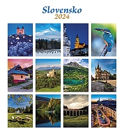 Nástenný kalendár SLOVENSKO 2024 1