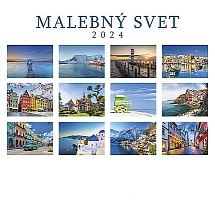 Nástenný kalendár MALEBNÝ SVET 2024 6