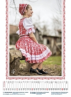 Nástenný kalendár SLOVENSKÝ FOLKLÓR 2024 2