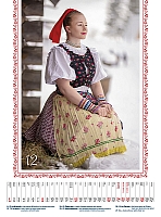 Nástenný kalendár SLOVENSKÝ FOLKLÓR 2024 5