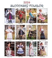 Nástenný kalendár SLOVENSKÝ FOLKLÓR 2024 6
