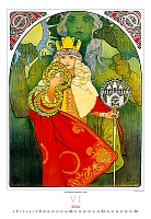 Kalendár Alfons Mucha 6