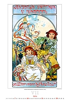 Kalendár Alfons Mucha 7