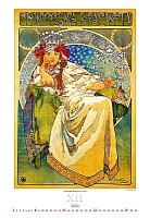 Kalendár Alfons Mucha 12