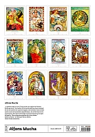 Kalendár Alfons Mucha 14