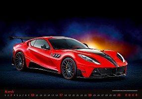 Kalendár Cars 3