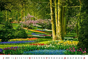 Kalendár Gardens 3