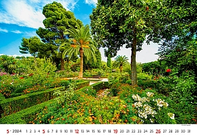 Kalendár Gardens 5