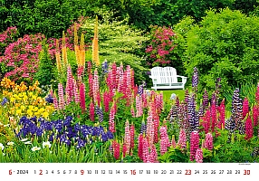 Kalendár Gardens 6