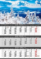 Trojmesačný kalendár Hory 2