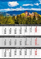 Trojmesačný kalendár Hory 3