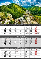 Trojmesačný kalendár Hory 4