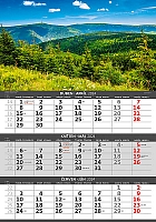 Trojmesačný kalendár Hory 5