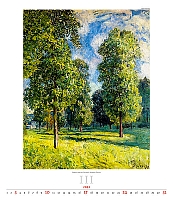 Kalendár Impressionism 3